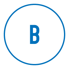 B