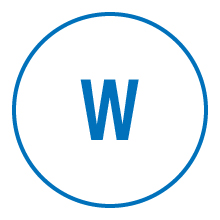 W