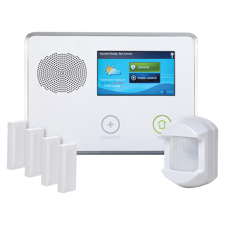 2GIG139 Go!Control Security System Featuring ZWave Skywalker