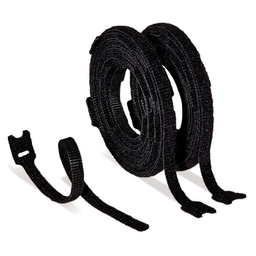 3M™ RF3760 Scotch™ 0.25” x 8” Bundling Straps (Black) Skywalker