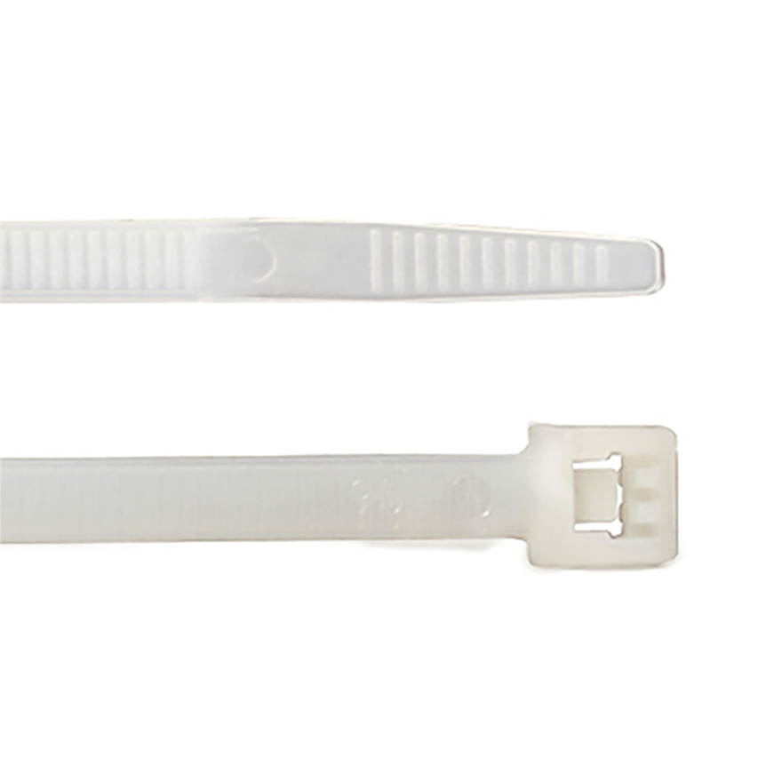 ACT 11in Cable Ties, Clear, qty100 ACT1150C
