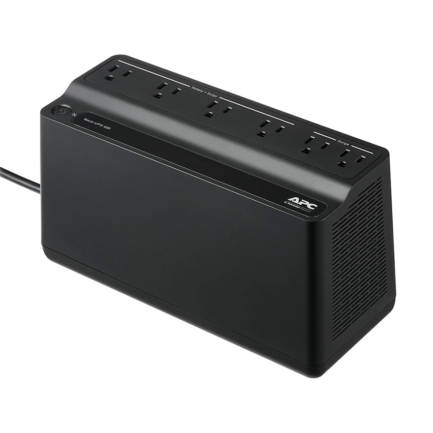 APC BN450M Back-UPS 120V 6-Outlet 450VA Battery Backup & Surge