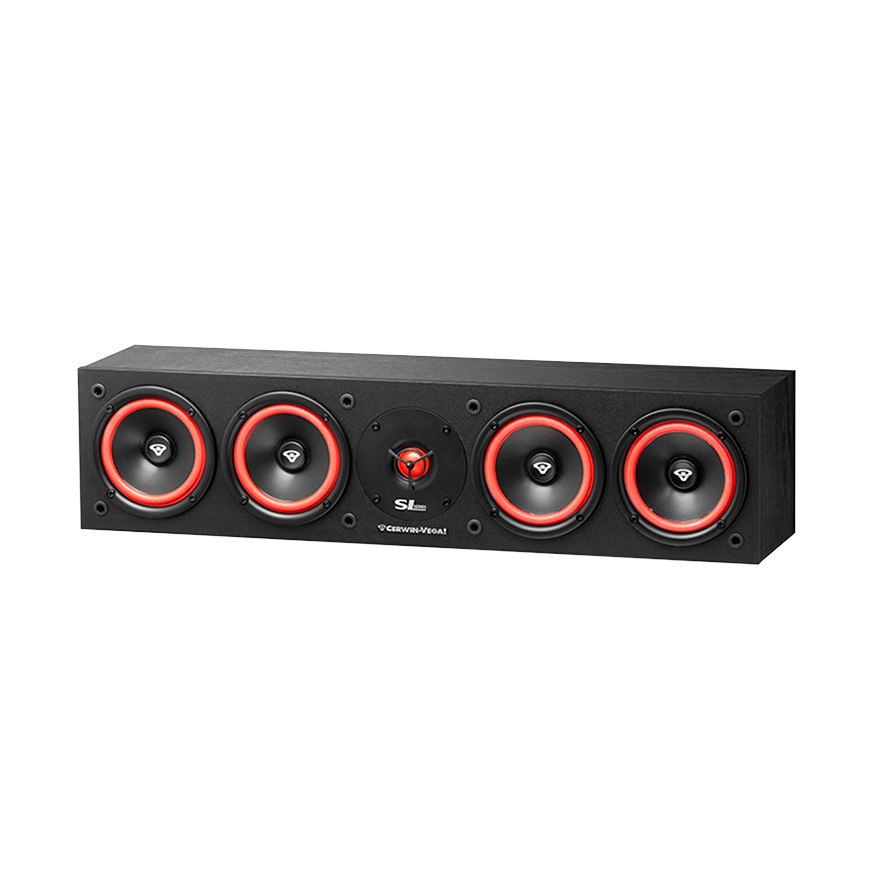 NEW 5.25" Cerwin Vega SL45C Center Channel Speaker.Voice Surround Sound Theater 