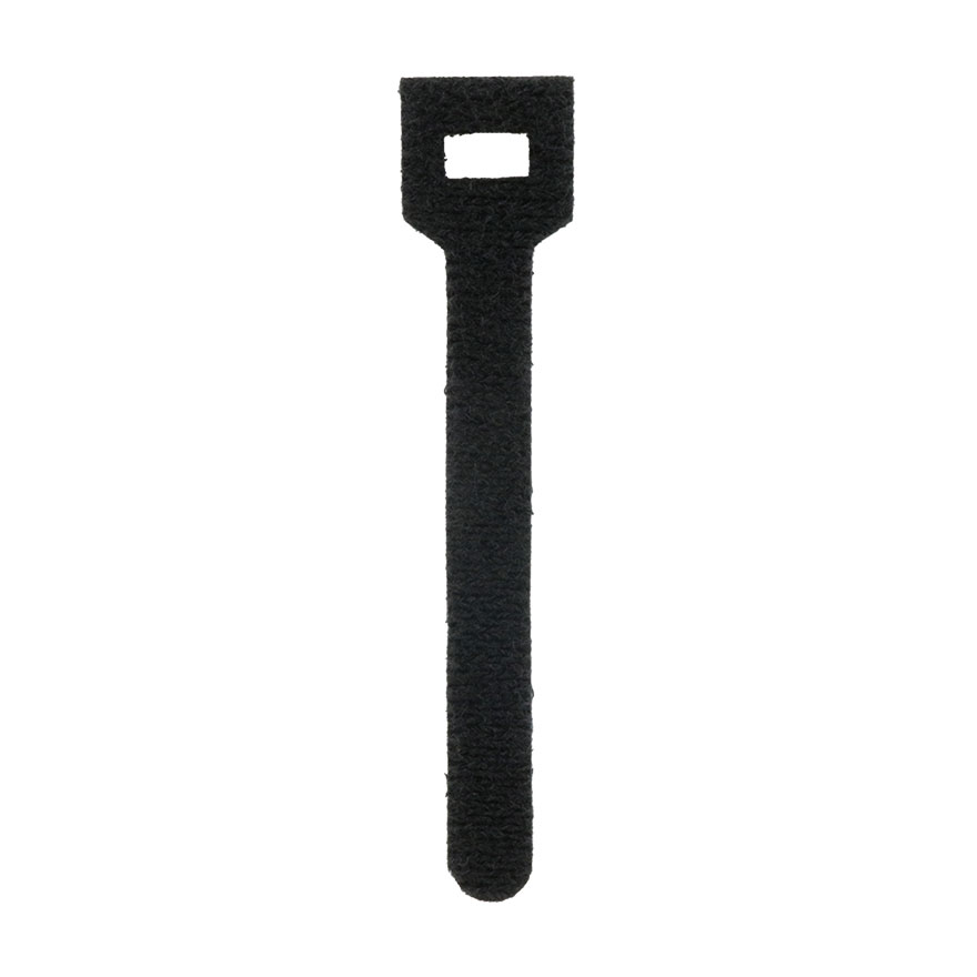 11" Velco cable ties, Black CON1050B