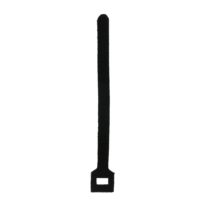 15" Velco cable ties, Black CON1051B