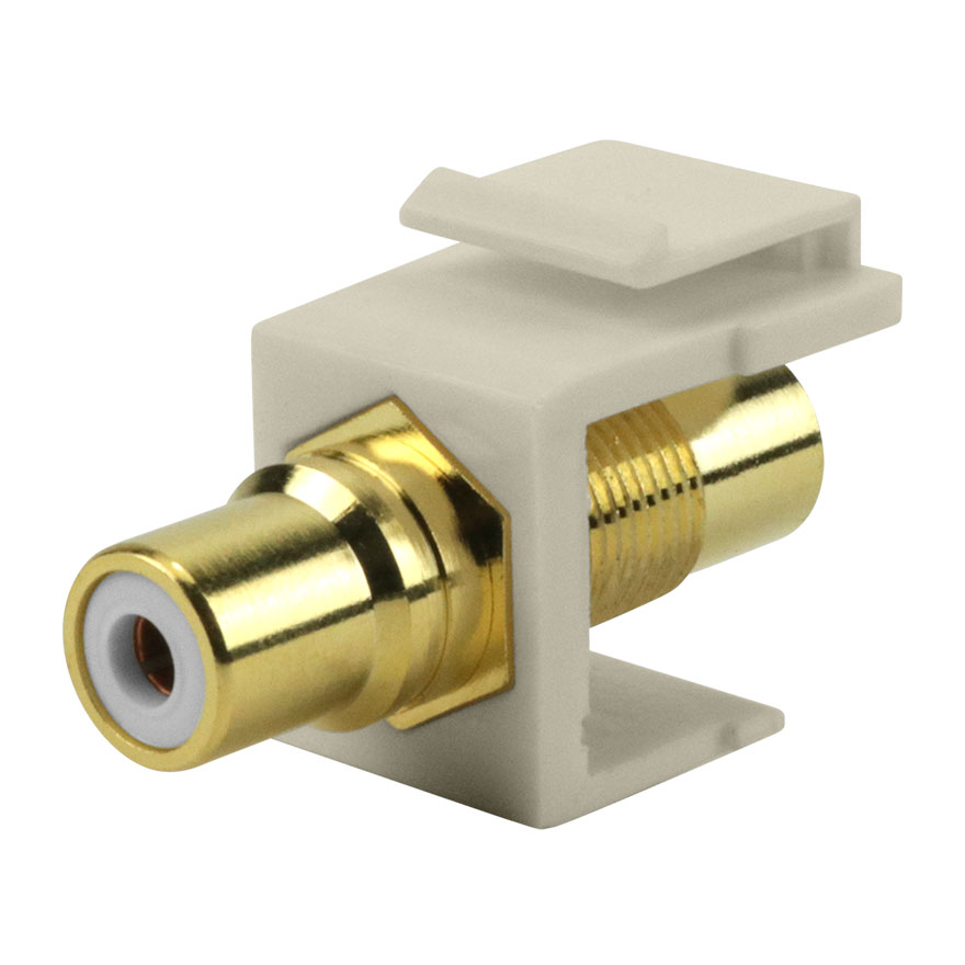 RCA to RCA Keystone Jack LA CON3031LA
