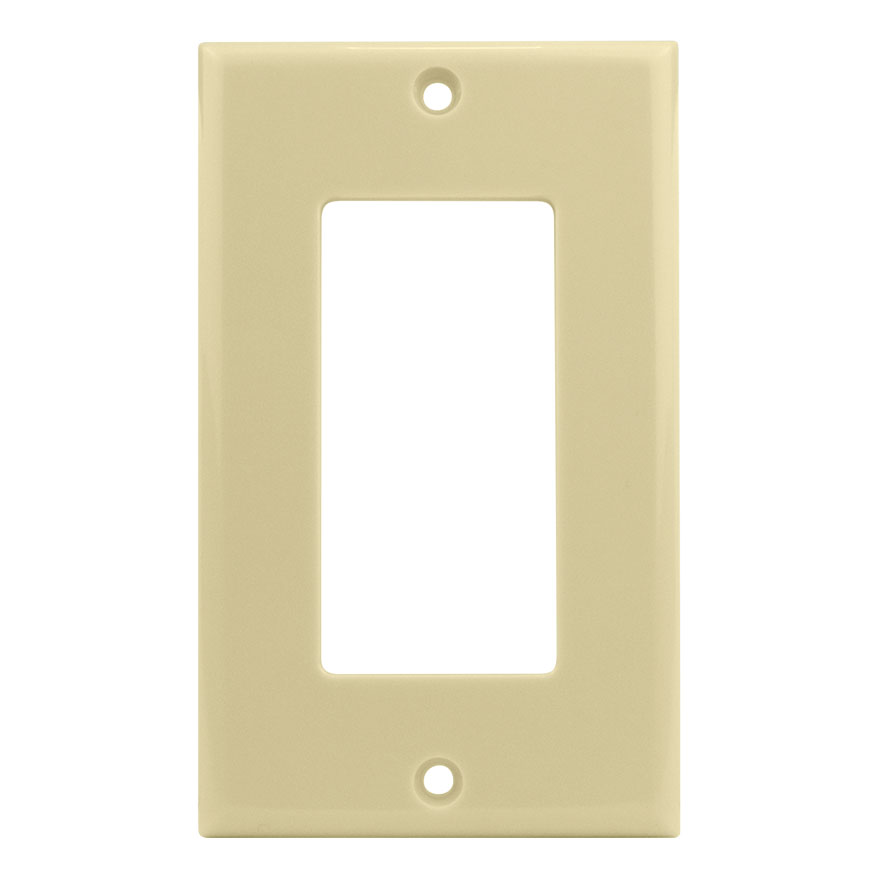 Single Ivory Decora Plate CON3040I