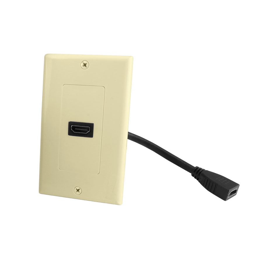 Construct Pro™ Decora Wall Plate with HDMI High Speed with