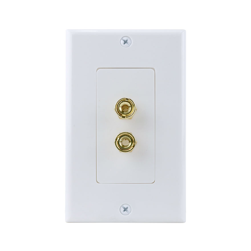 Wall Plate with 2 Binding CON3088W