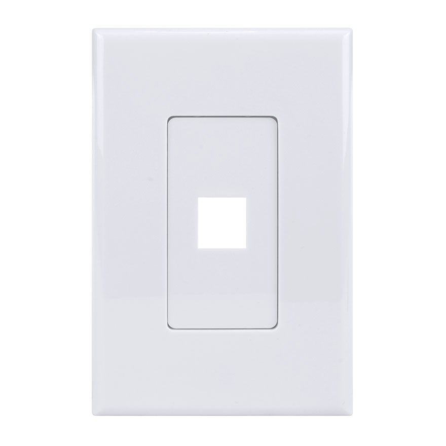 1 PT KEYSTONE PLATE SCREWLESS CON4001W