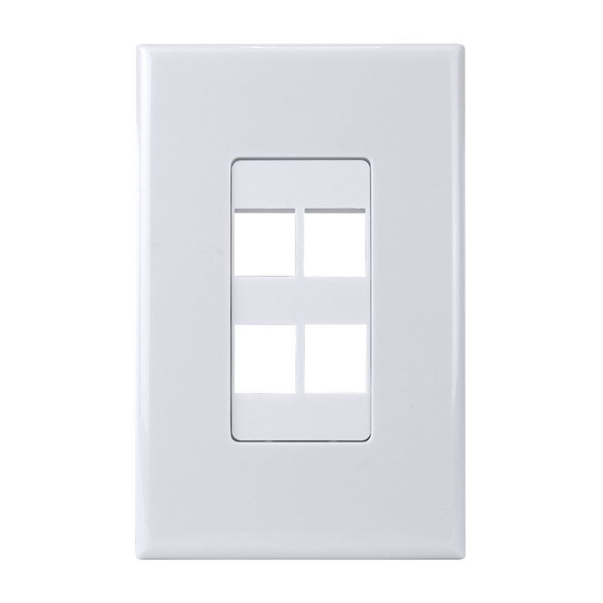 4 PT KEYSTONE PLATE SCREWLESS CON4004W
