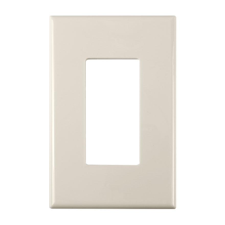 SCREWLESS 1 GANG DECORA PLATE CON4051LA