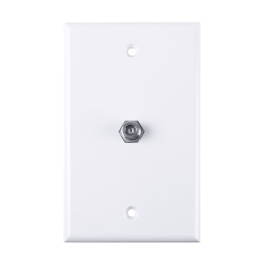 WHITE PLATE WITH F-81 CON7009W
