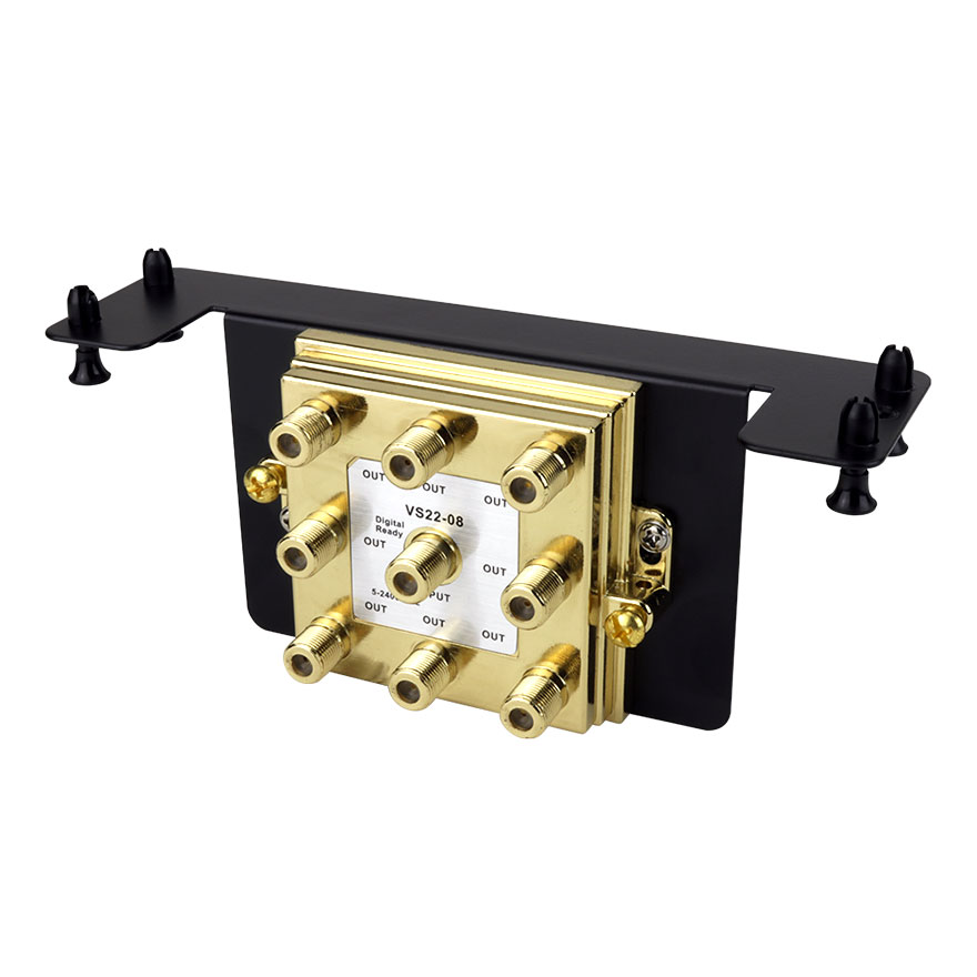 Construct Pro 8 Way CATV Splitter CON9007