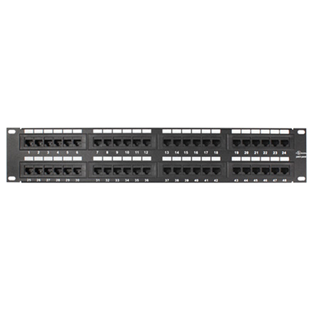 CON9009 48-Port Cat5e Patch Panel