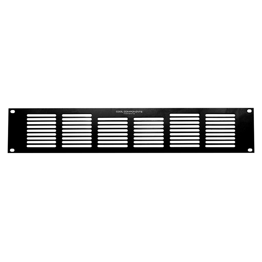 RF2-STD-BLK Rack Faceplate 2RU COOL2042