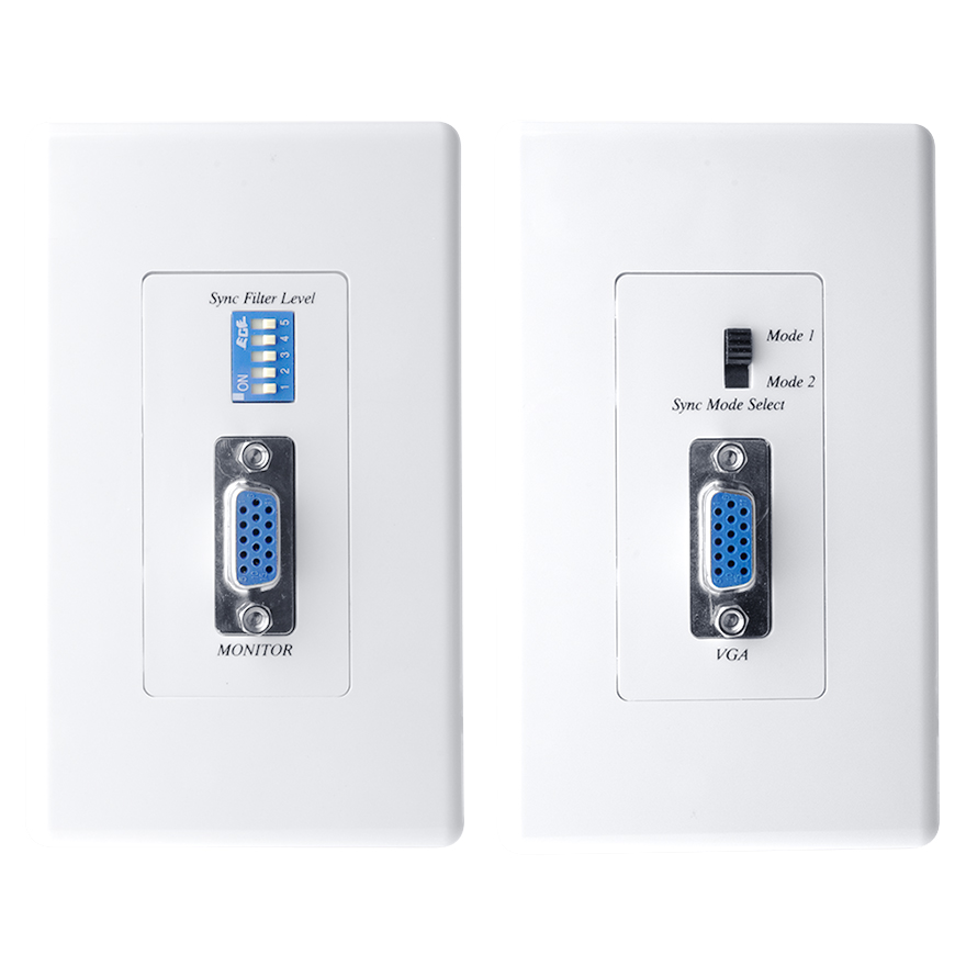 Wall Plate VGA Extender ELE7015