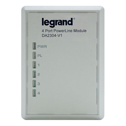 DA2304-V1, 4 port Powerline Ne LGR1003