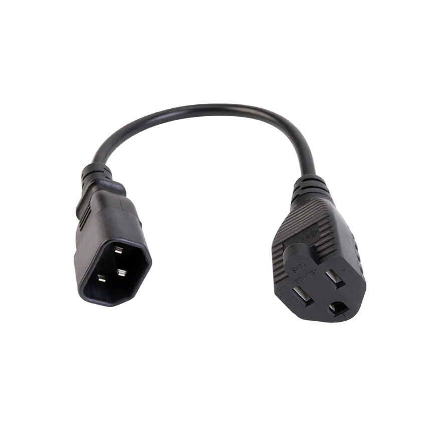 Midlite 1AIEC Power Adapter Cord, 12in MID2005