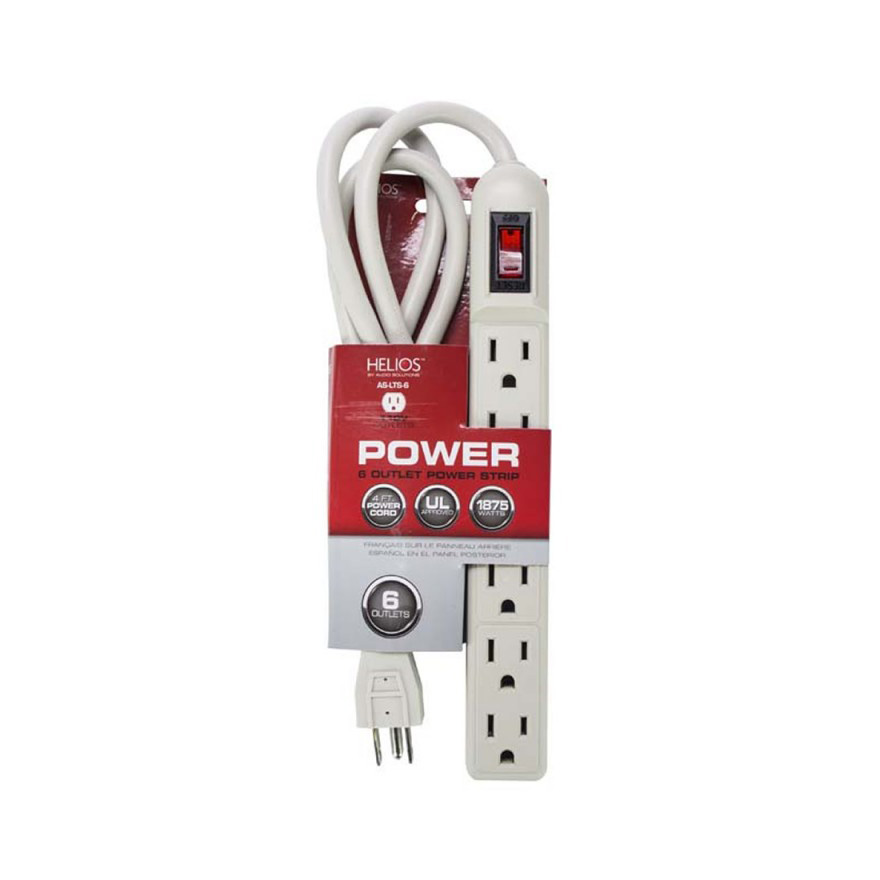 AS-LTS-6 6 OUTLET STRIP MTH1097