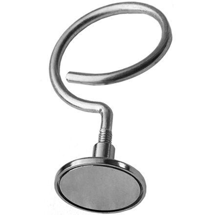 10 Pack Rack-A-Tiers Mag Daddy 2/" Magnetic J-Hook Side Mount Wire Fastener