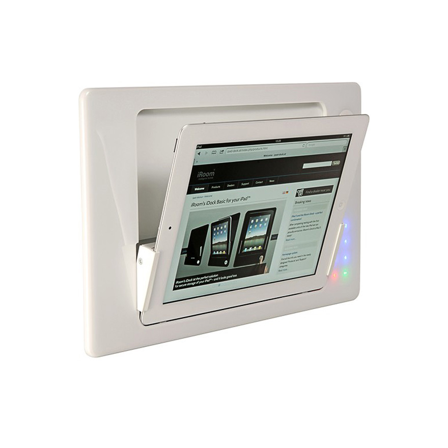 iDOCK LANDSCAPE W/TC, PoE, WHT ROOM2050W
