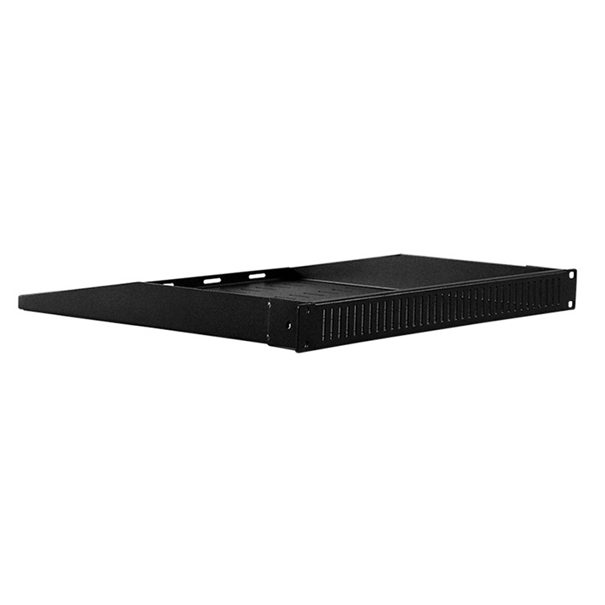 Royal Racks 1U Hidden Shelf Blank Cover Rack Mount Plate Panel AV Rack ROY1243