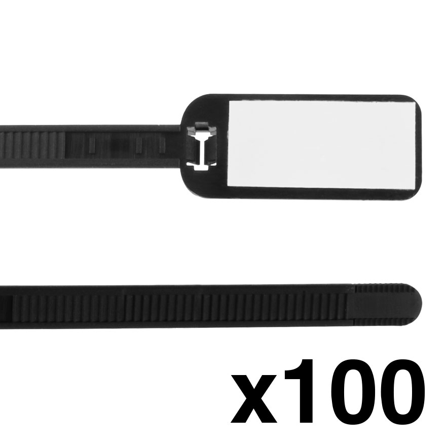 Skywalker Signature Series Write-on 3in Cable Ties, qty100 SKY5020