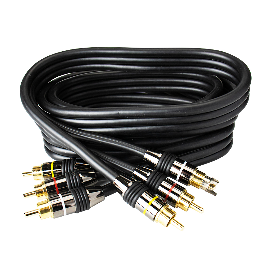 HQ Series Triple RCA Audio/Video Interconnect Cable, 6ft SKY71056