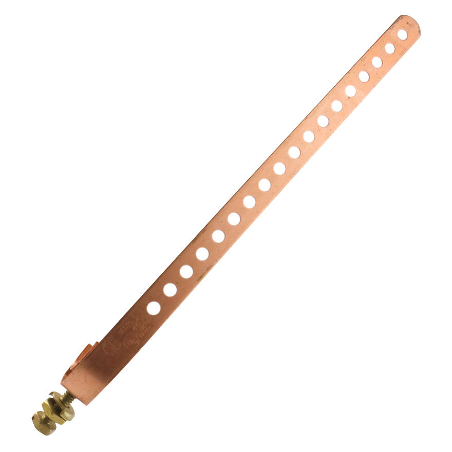 Belden SC13B2 9in Copper Ground Strap, UL-Listed, Dish Approved TNB4009