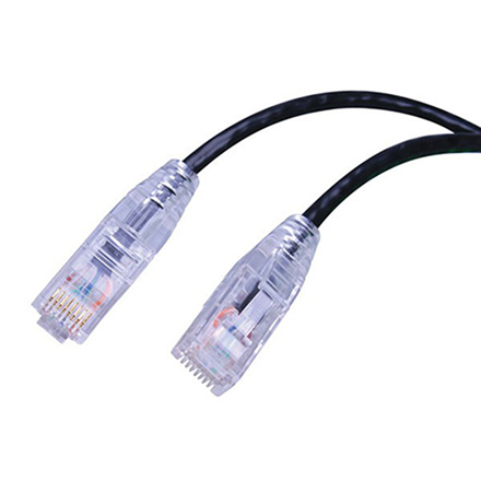 SCAT6-1BK Super Slim CAT6 1ft VAN1054