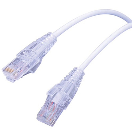 SCAT6-3WH  Super Slim CAT6 3ft VAN1055