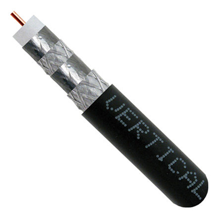 RG-6 Quad Black 1K FT CCS VER1800