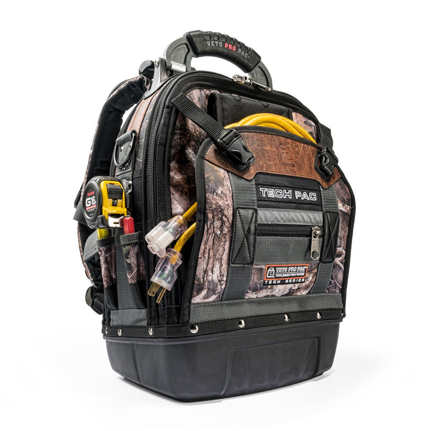Veto Pro Pac TechMCT Camo Mossy Oak Tool Backpack (Camo) Skywalker