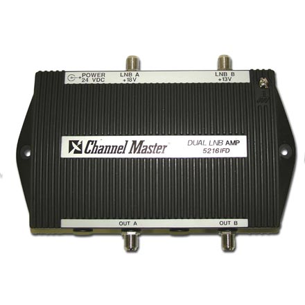 Channel Master Model 5216IFD Headend Amp/LNB Power Supply