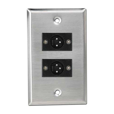 Atlas SG-XLR-M2 XLR Wall Plate