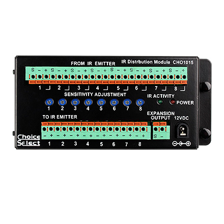 Choice Select IR Dist Hub 8 target 8 emitter outputs