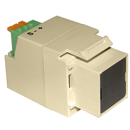 Choice Select In Wall IR Target for Keystone Plate, Ivory