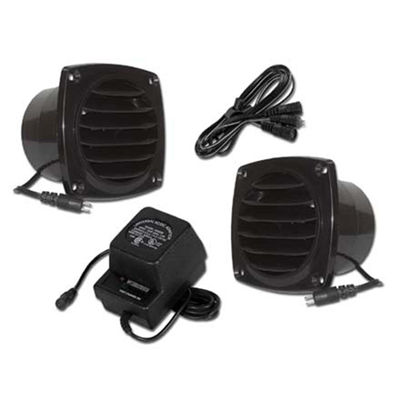 Cool Components PK-CV1-BLK Cabinet Vent Package, black