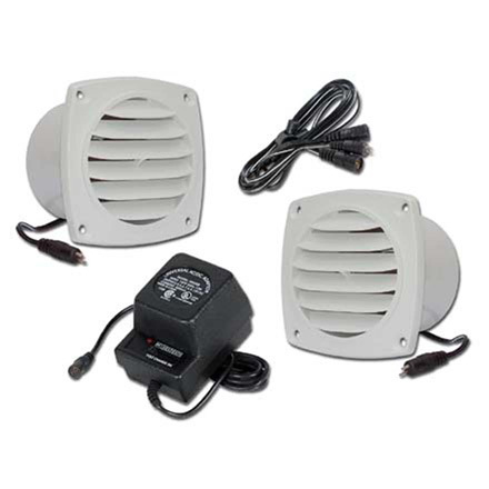 Cool Components PK-CV1-WHT Cabinet Vent Package, white