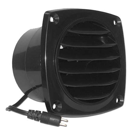 Cool Components VS-CV-BLK Cabinet Vent, black