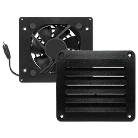 Cool Components VS-HFL-BLK HiFlo  LITE Venting System, black