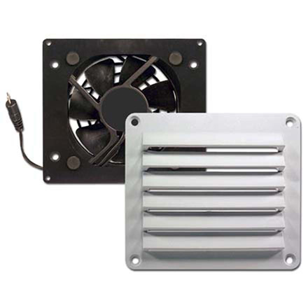 Cool Components VS-HFL-WHT HiFlo LITE Venting System, white