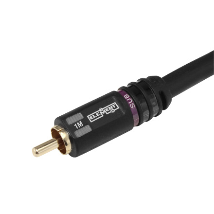 Element-Hz Subwoofer Cable 1 Meter (3.3ft)