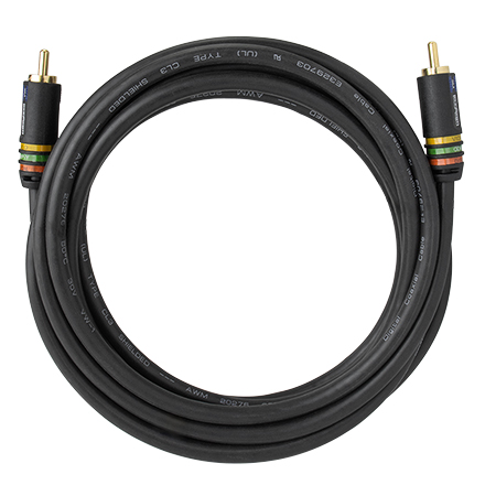 Element-Hz Universal Single RCA-Style Cable 3 Meter