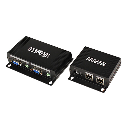 Element-Hz VGA & Digital/Stereo Audio over Cat5e/6 Extender
