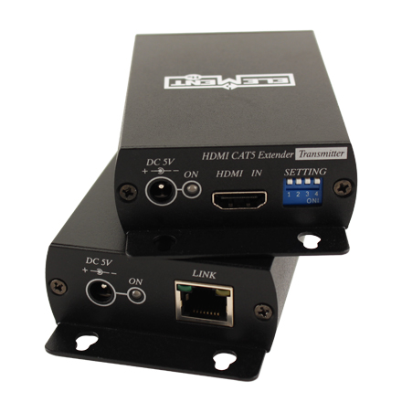 Element-Hz HDMI Extender over Single Cat5e/6 w/ Auto EDID Learning