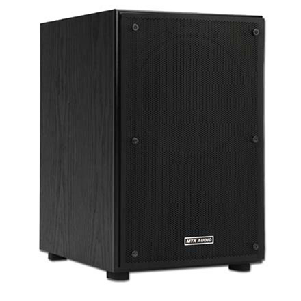 MTX Model CT8SW 8in 50W Powered Subwoofer, Wireless ready, each