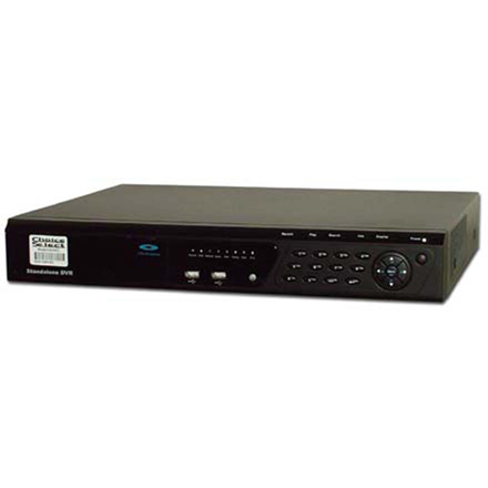 Choice Select 8 Channel DVR H.264 Comp. VGA/BNC Video / RCA Audio (Refurbished)