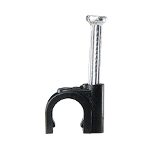 BLK CABLE CLIP FOR RG6 SNGL ASK2015B